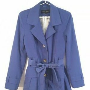 Fleet Street Blue Trench Coat